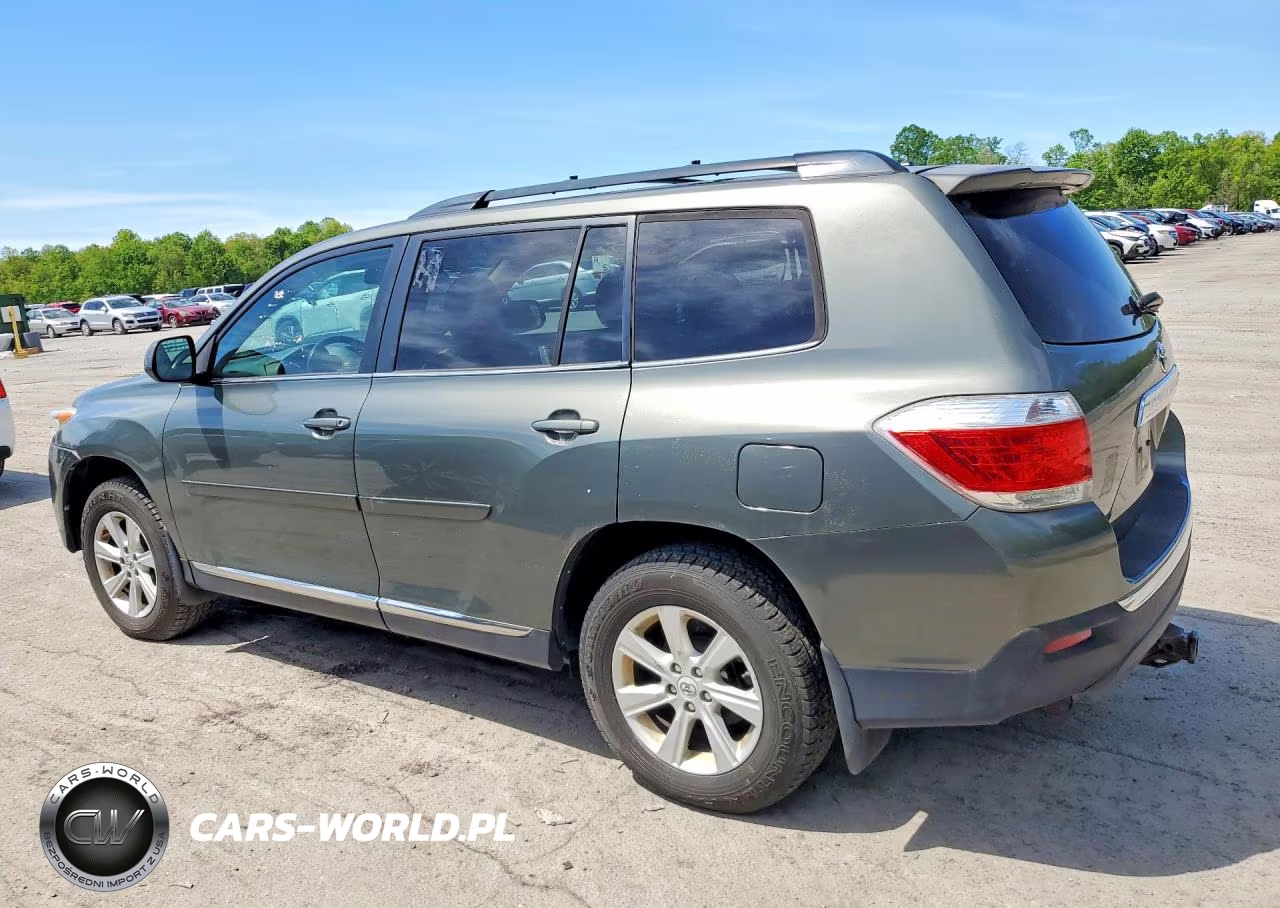 2012 Toyota Highlander Se VIN:5TDBK3EH7CS117224 - 2