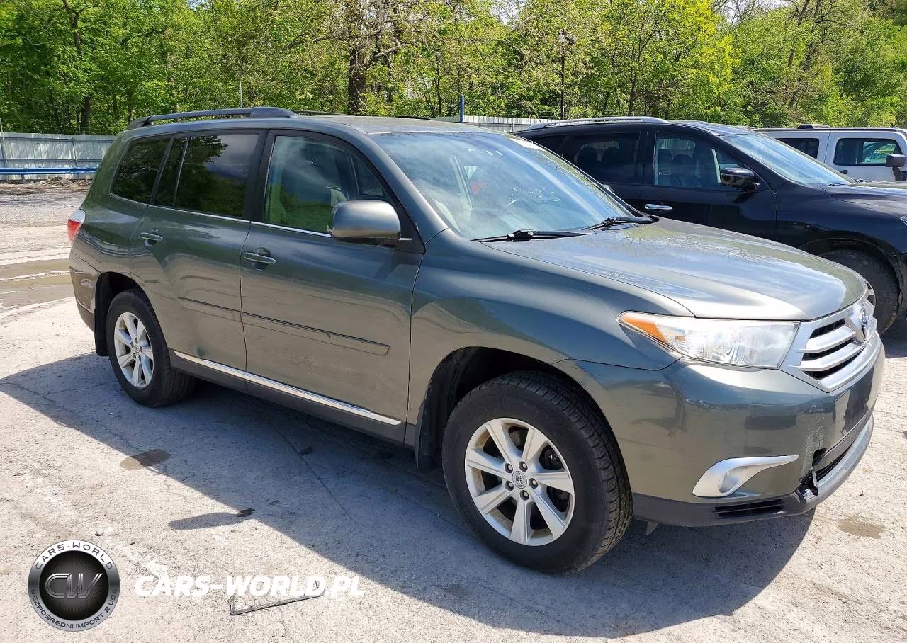 2012 Toyota Highlander Se VIN:5TDBK3EH7CS117224 - 4
