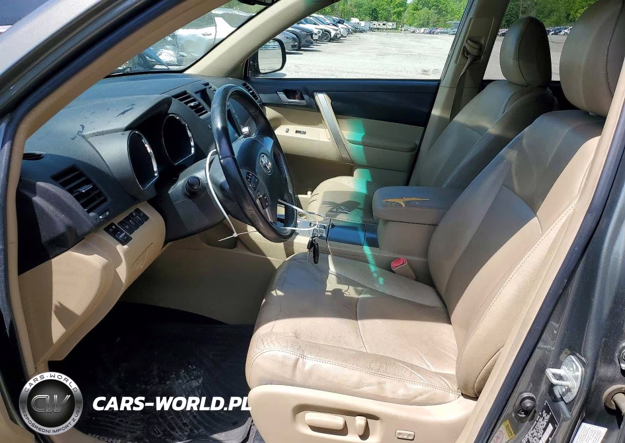 2012 Toyota Highlander Se VIN:5TDBK3EH7CS117224 - 7