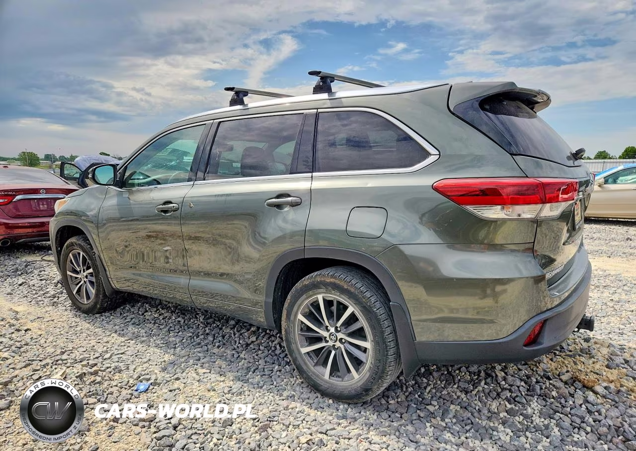 2017 Toyota Highlander Xle VIN:5TDJZRFH6HS397315 - 2