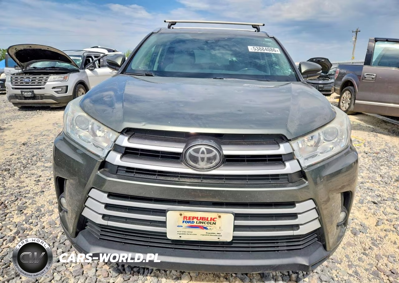 2017 Toyota Highlander Xle VIN:5TDJZRFH6HS397315 - 5