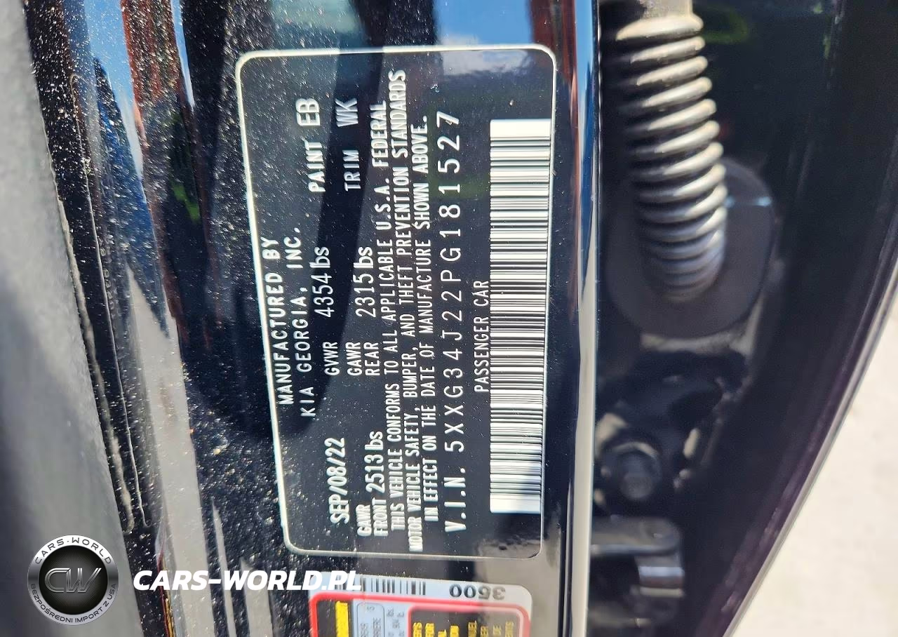 2023 Kia K5 Ex VIN:5XXG34J22PG181527 - 12