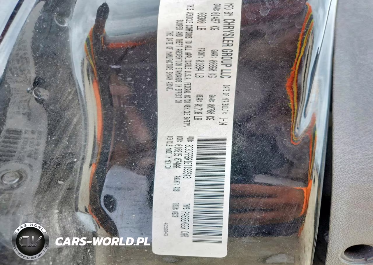 2014 Fiat 500 Sport VIN:3C3CFFBR1ET193543 - 12