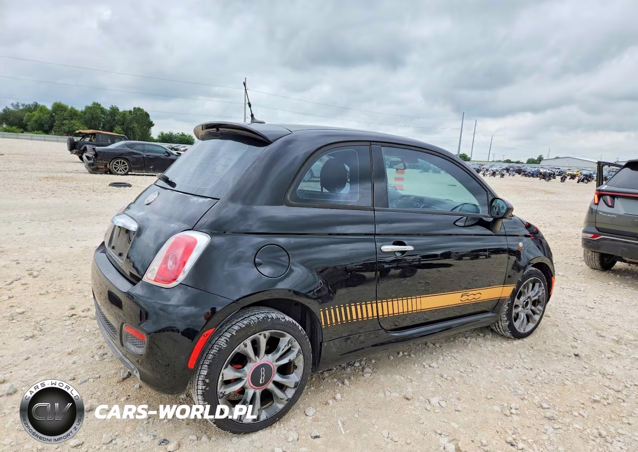 2014 Fiat 500 Sport VIN:3C3CFFBR1ET193543 - 3