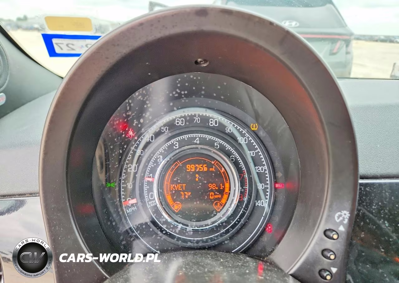 2014 Fiat 500 Sport VIN:3C3CFFBR1ET193543 - 9