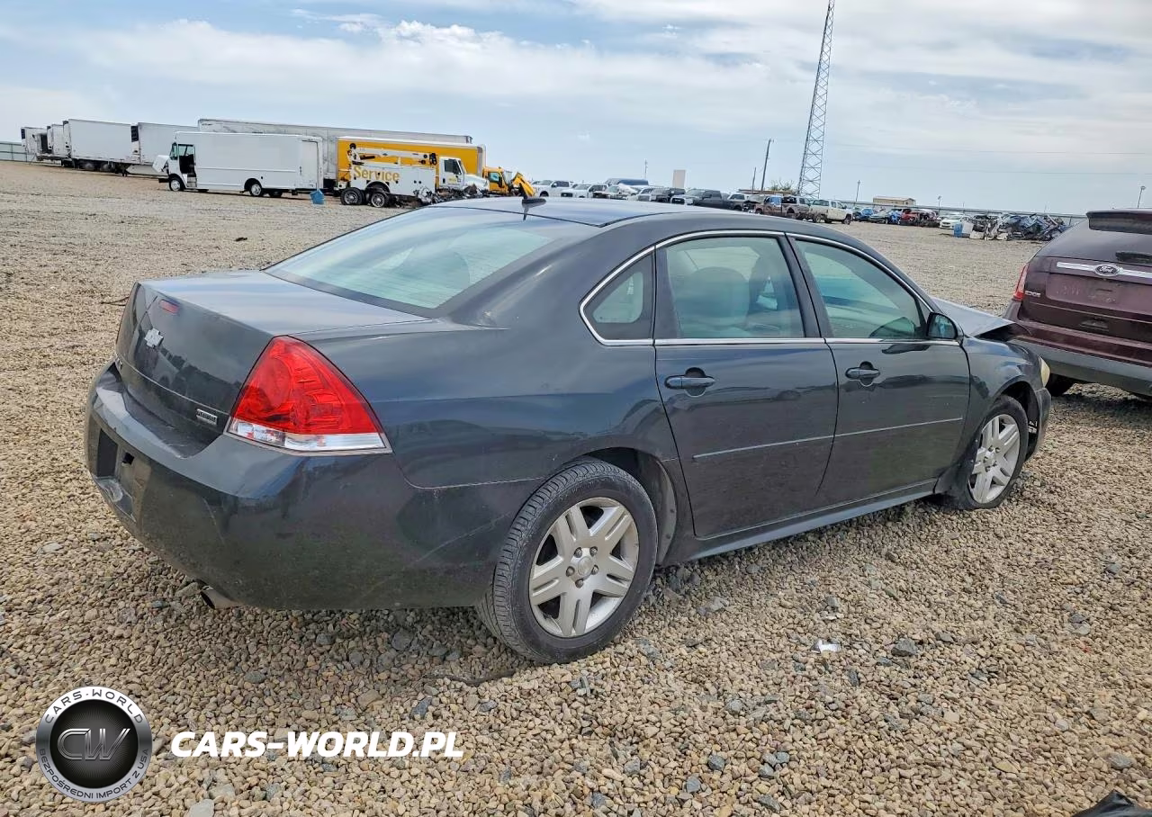 2013 Chevrolet Impala Lt VIN:2G1WG5E36D1160912 - 3