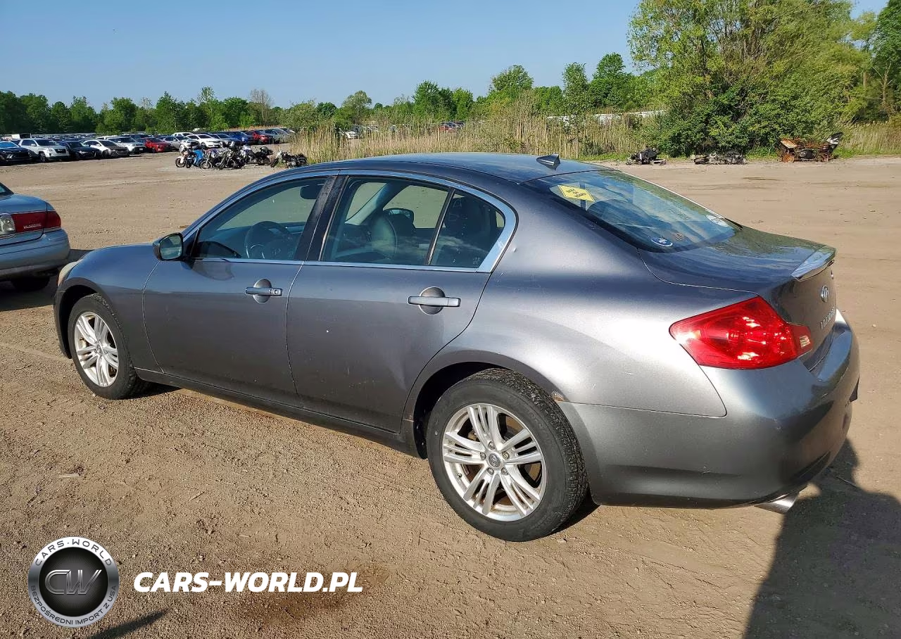 2011 Infiniti G25 Sedan X VIN:JN1DV6AR2BM653902 - 2