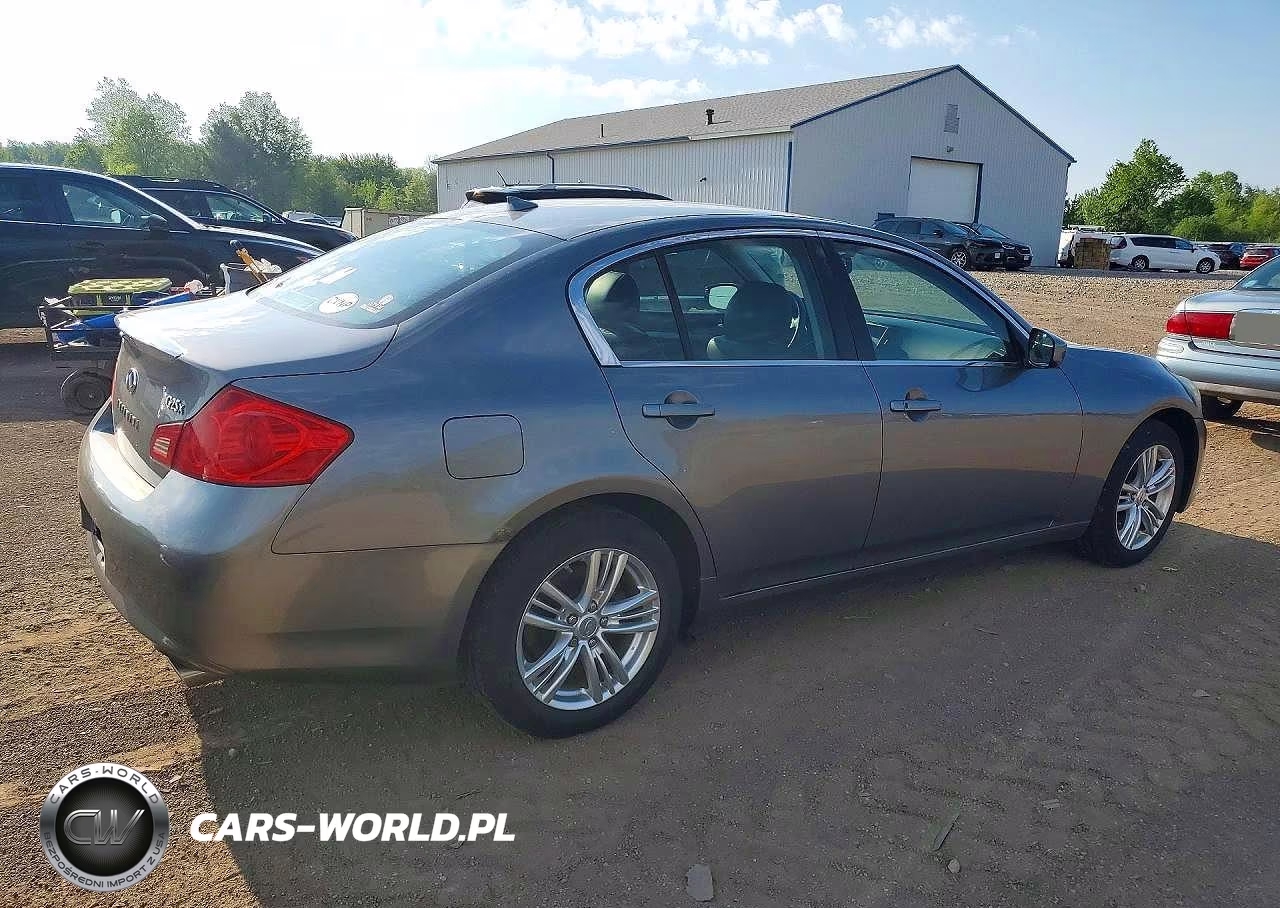 2011 Infiniti G25 Sedan X VIN:JN1DV6AR2BM653902 - 3
