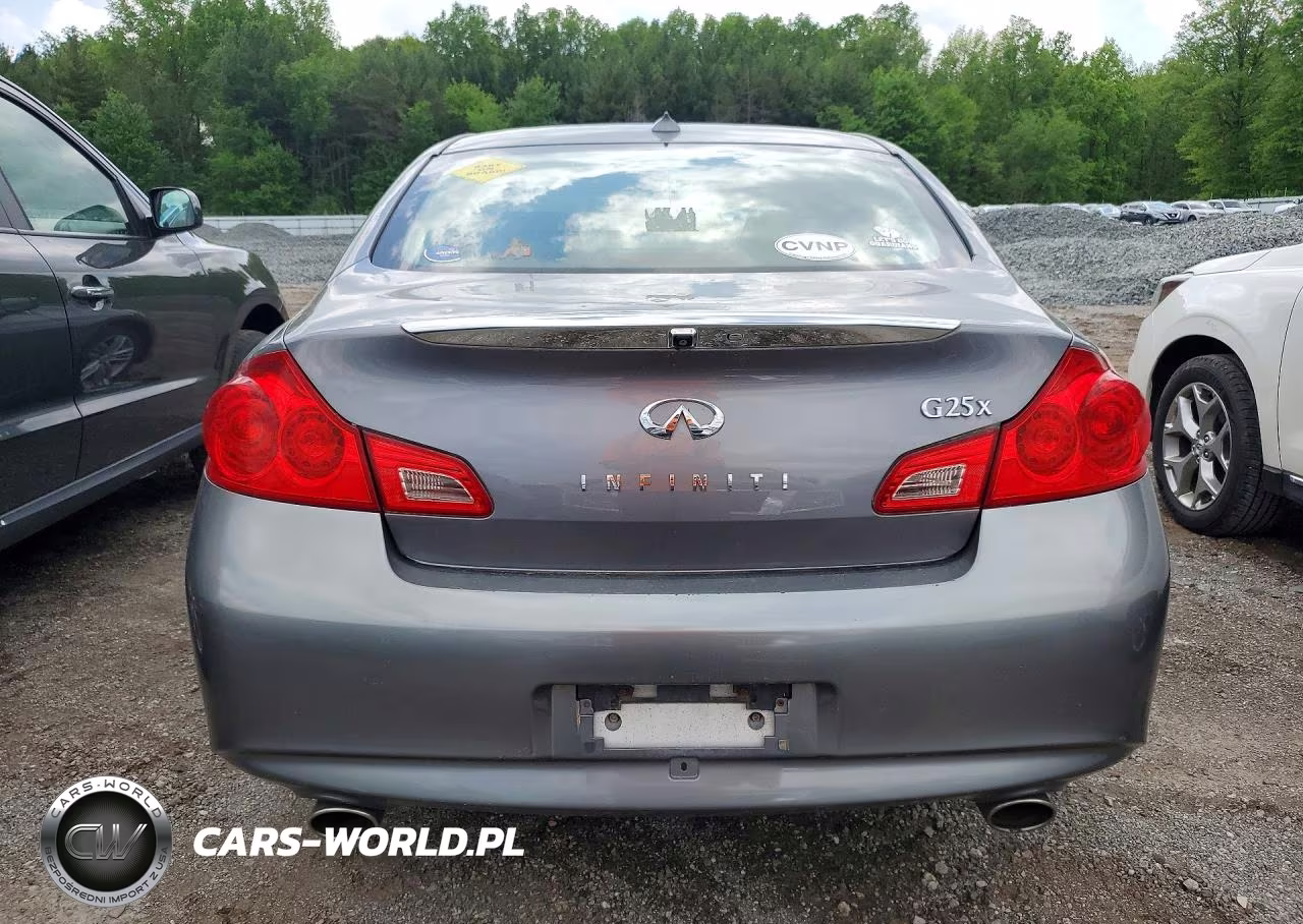 2011 Infiniti G25 Sedan X VIN:JN1DV6AR2BM653902 - 6