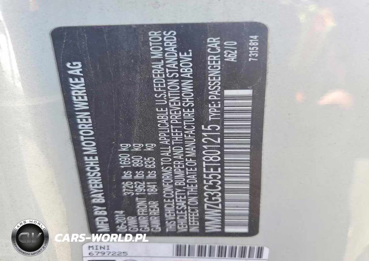 2014 Mini Cooper S Clubman VIN:WMWZG3C55ET801215 - 13