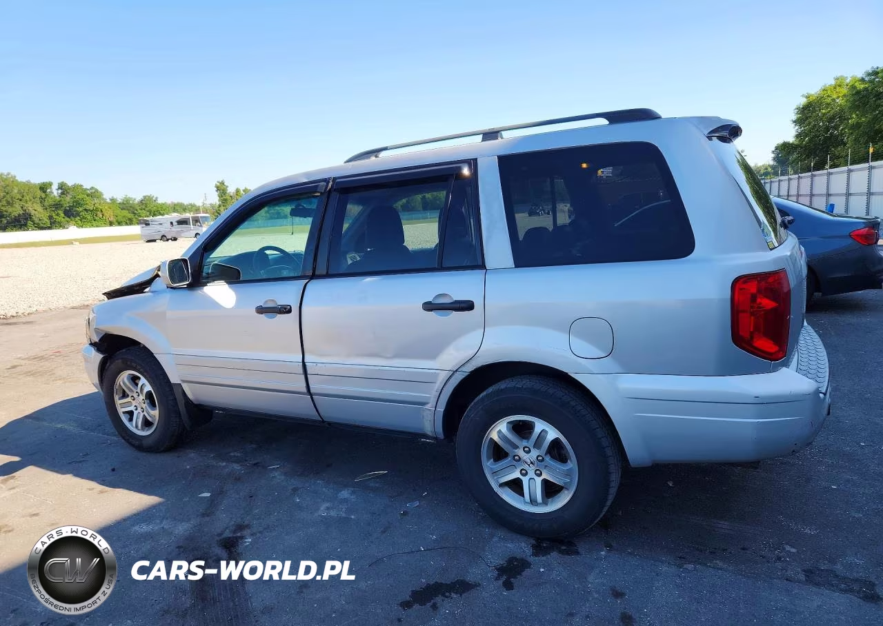 2003 Honda Pilot Exl VIN:2HKYF18593H567208 - 2