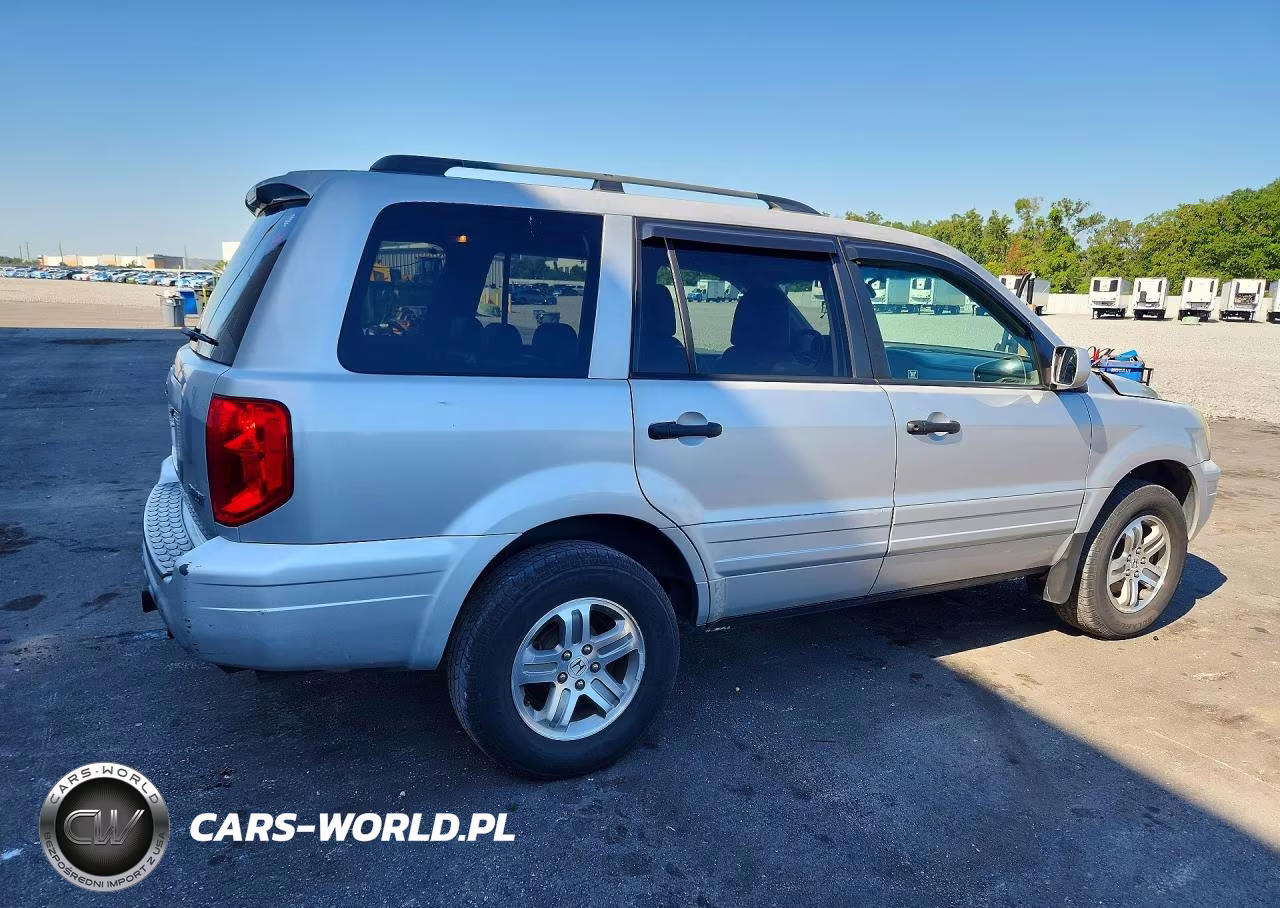 2003 Honda Pilot Exl VIN:2HKYF18593H567208 - 3