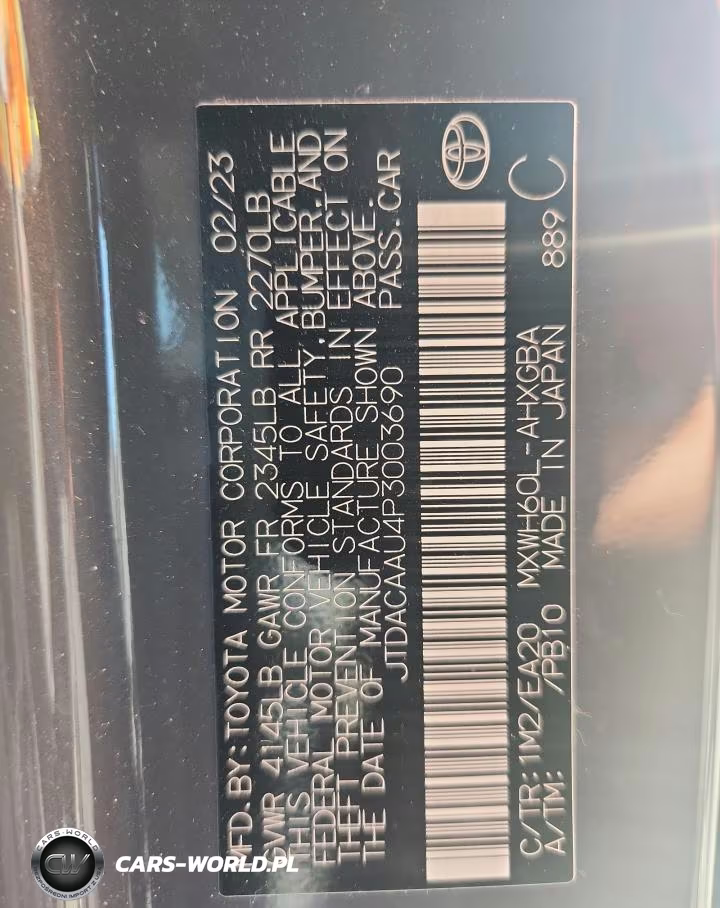 2023 Toyota Prius Xle VIN:JTDACAAU4P3003690 - 13