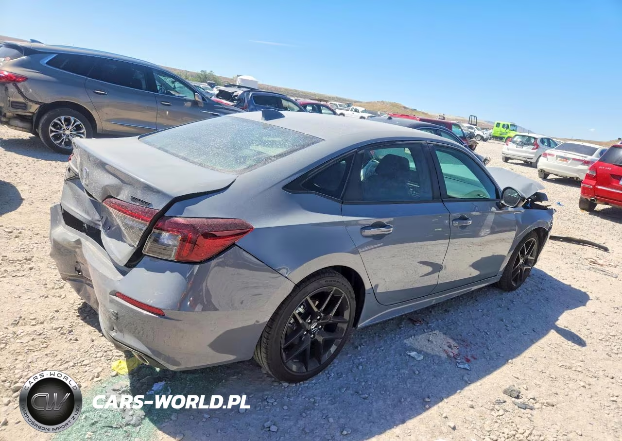 2026 Honda Civic Sport VIN:2HGFE2F57TH563865 - 3
