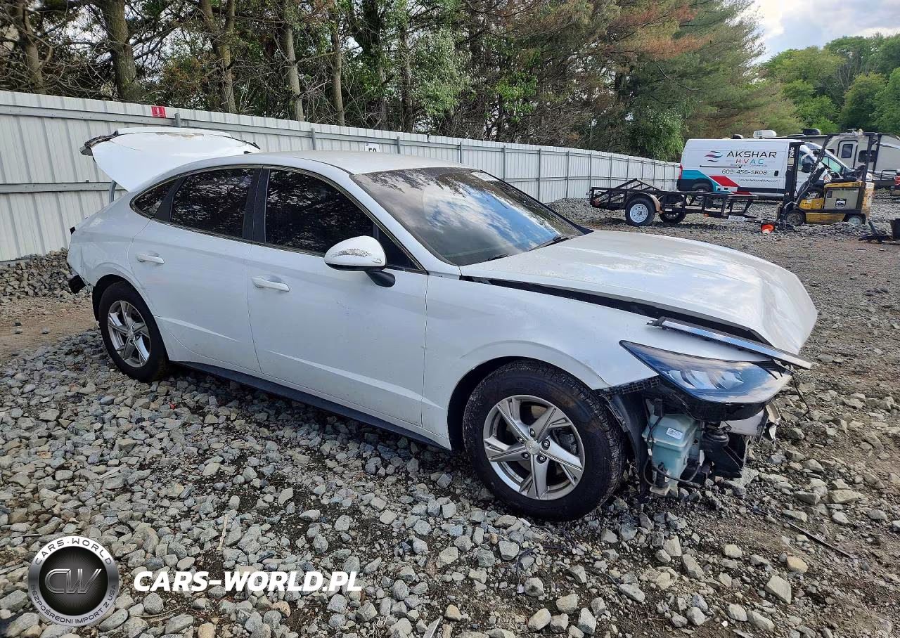 2021 Hyundai Sonata Se VIN:5NPEG4JA0MH077122 - 4