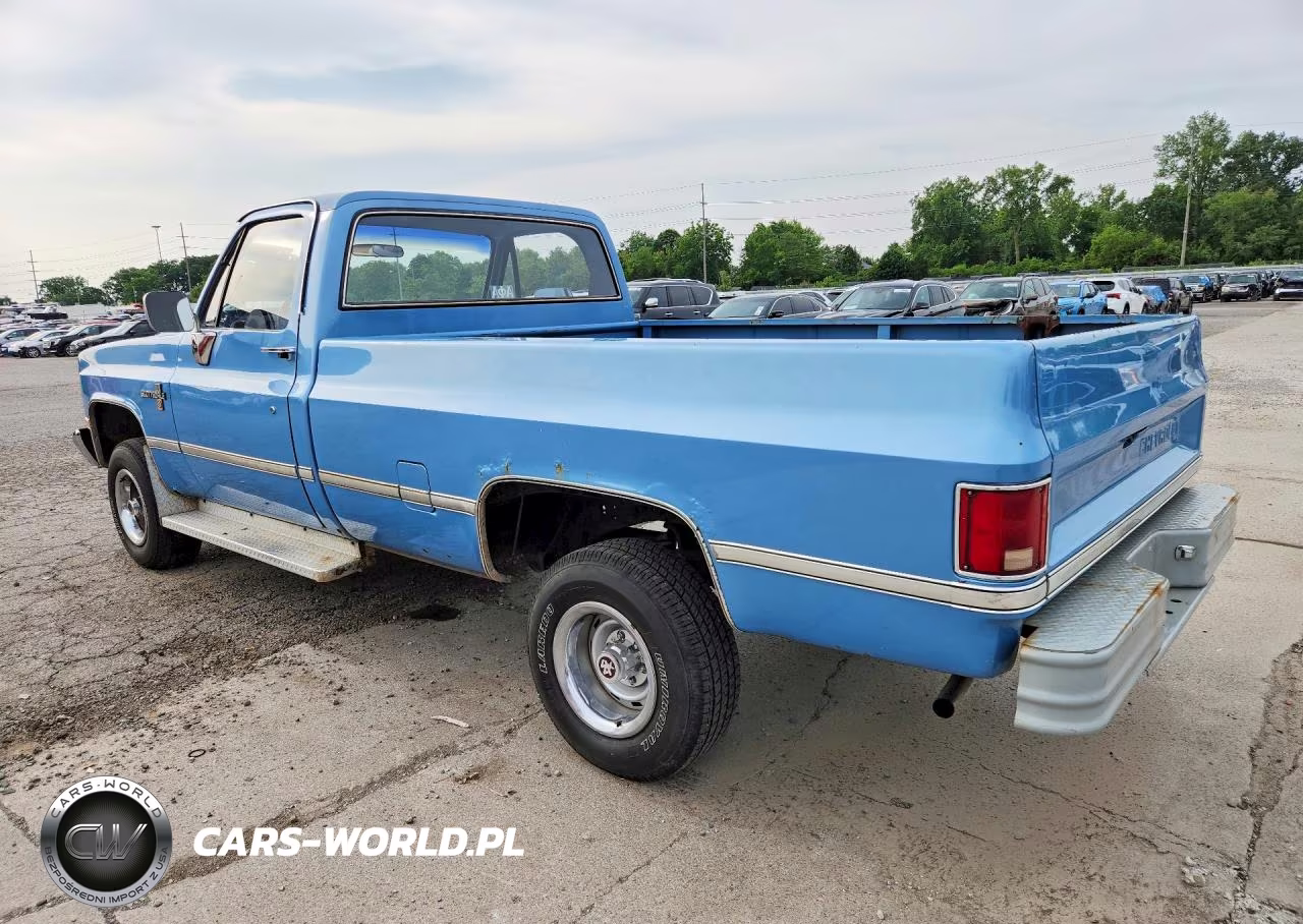 1986 Chevrolet K10 VIN:1GCEK14H4GJ183929 - 2
