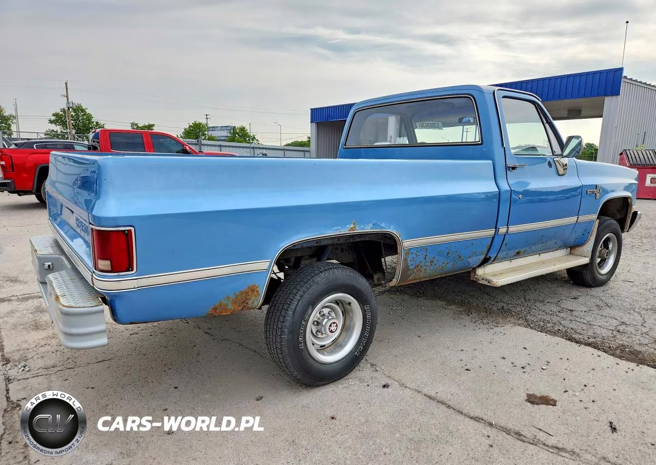 1986 Chevrolet K10 VIN:1GCEK14H4GJ183929 - 3