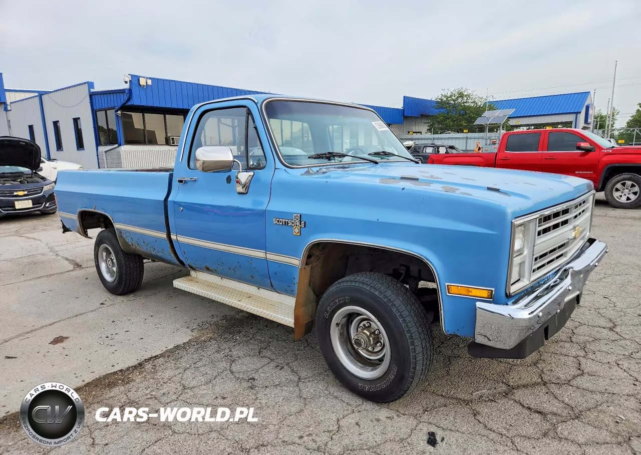 1986 Chevrolet K10 VIN:1GCEK14H4GJ183929 - 4