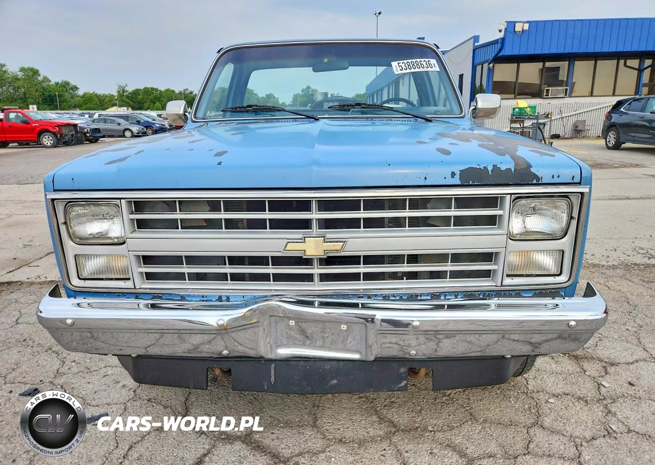 1986 Chevrolet K10 VIN:1GCEK14H4GJ183929 - 5