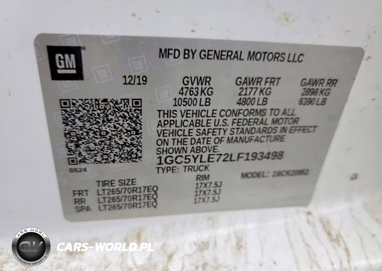 2020 Chevrolet Silverado K2500 Heavy Duty VIN:1GC5YLE72LF193498 - 13