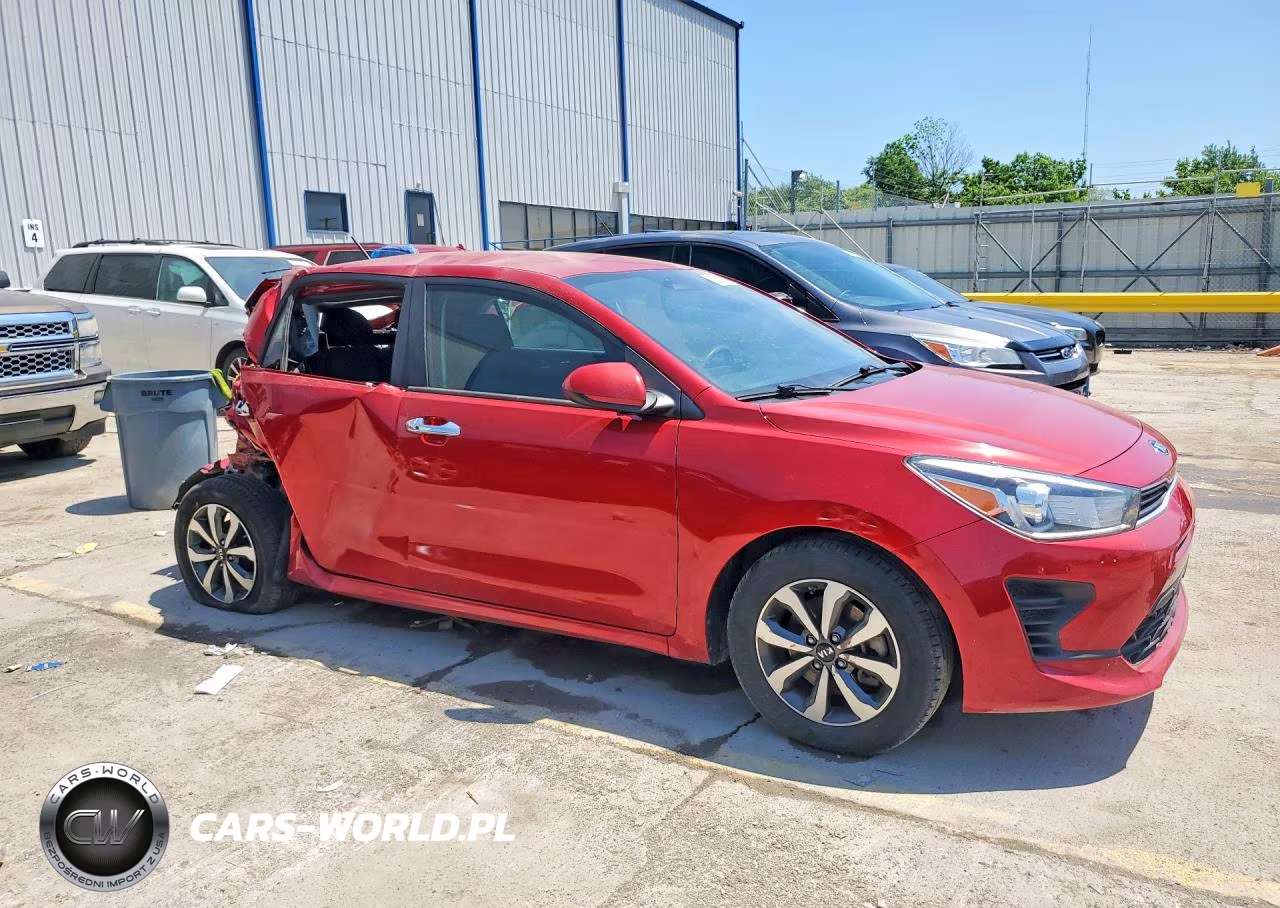 2021 Kia Rio S VIN:3KPA25AD9ME433522 - 4