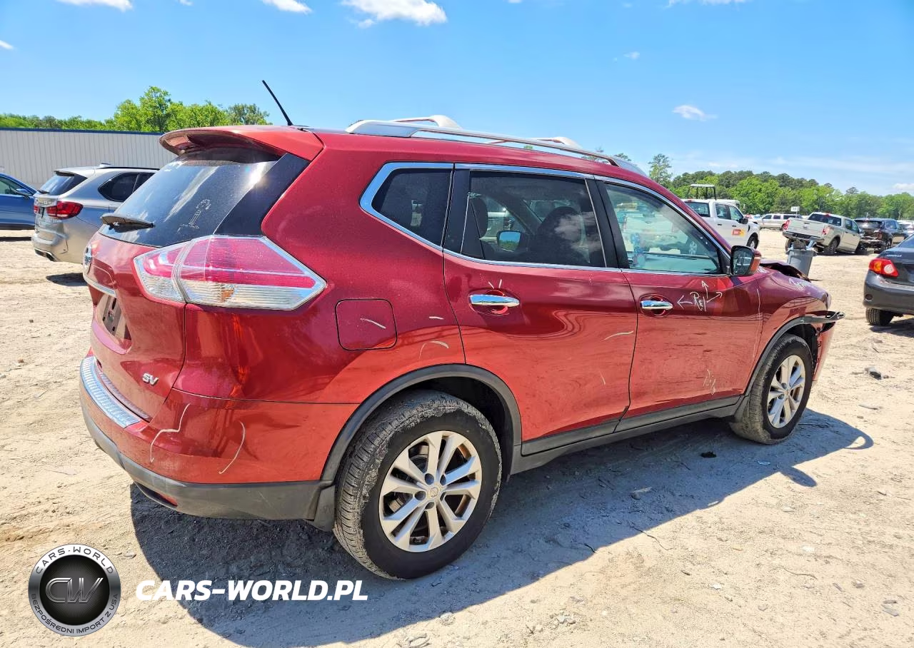 2015 Nissan Rogue Sv VIN:KNMAT2MT5FP576341 - 3