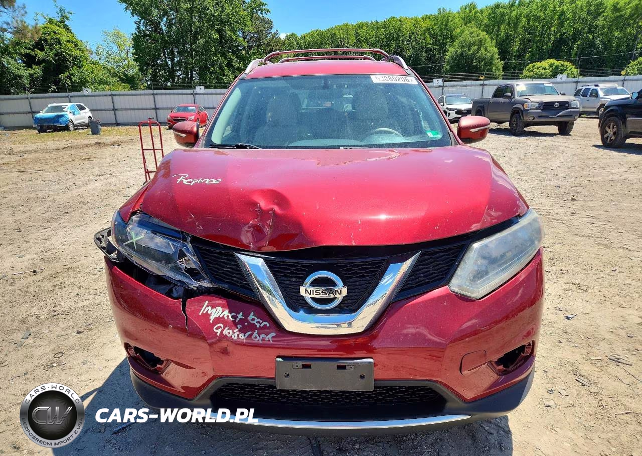 2015 Nissan Rogue Sv VIN:KNMAT2MT5FP576341 - 5
