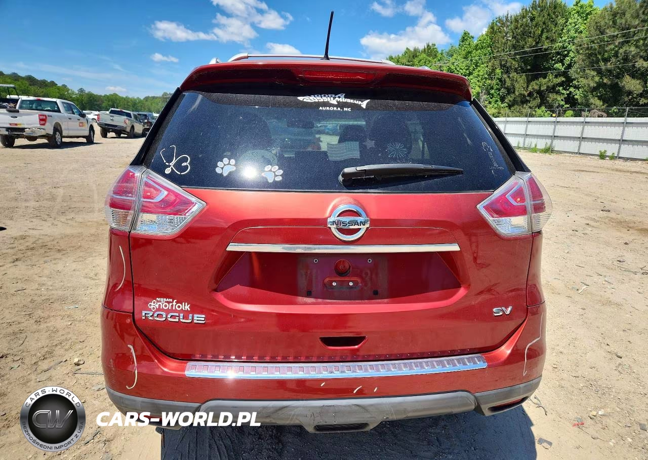2015 Nissan Rogue Sv VIN:KNMAT2MT5FP576341 - 6