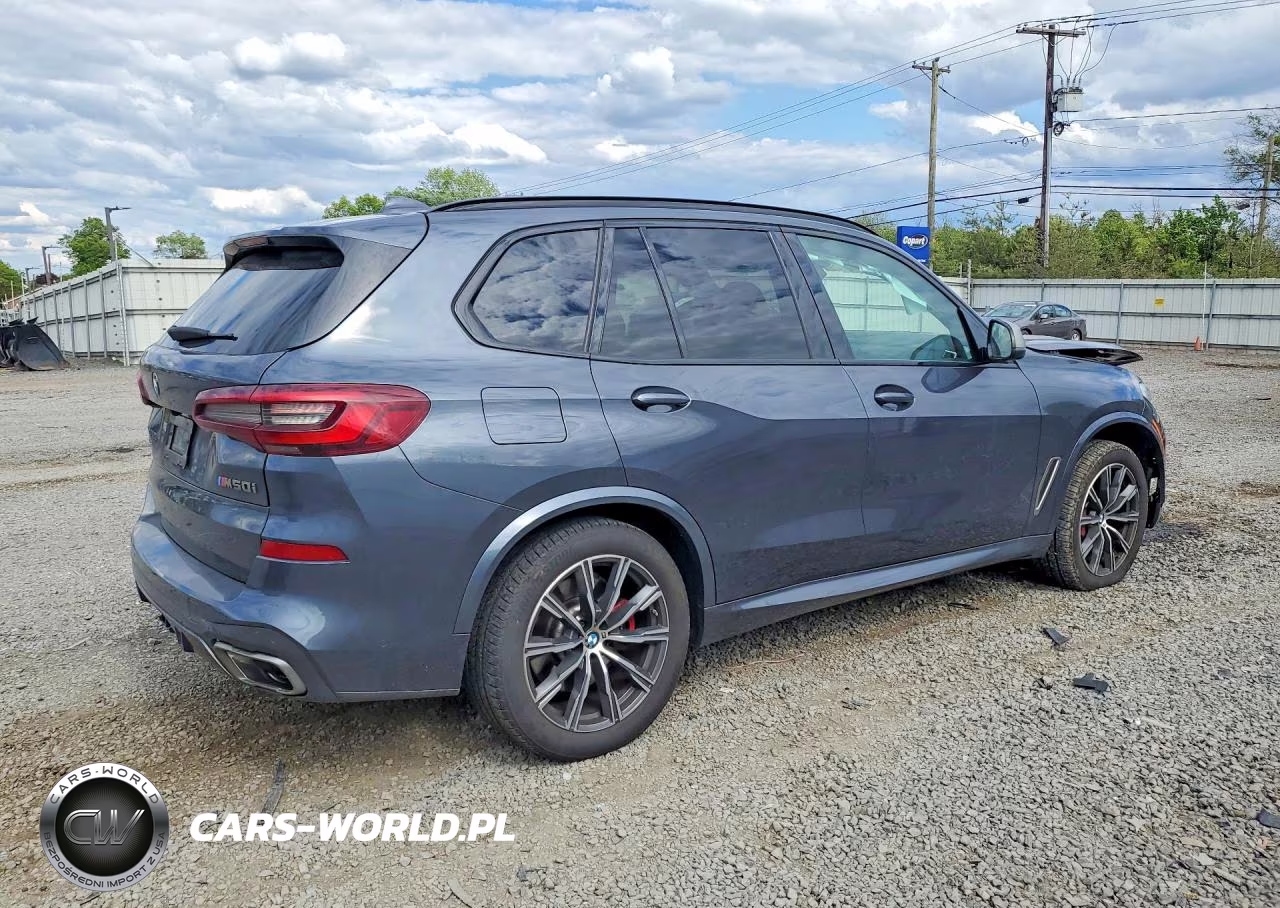 2022 BMW X5 M50I VIN:5UXJU4C0XN9J12186 - 3
