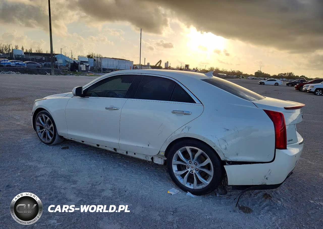 2013 Cadillac Ats Performance VIN:1G6AC5S36D0107806 - 2