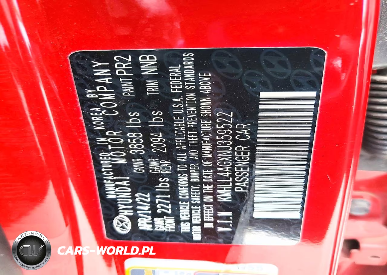 2022 Hyundai Elantra Se VIN:KMHLL4AGXNU359522 - 13