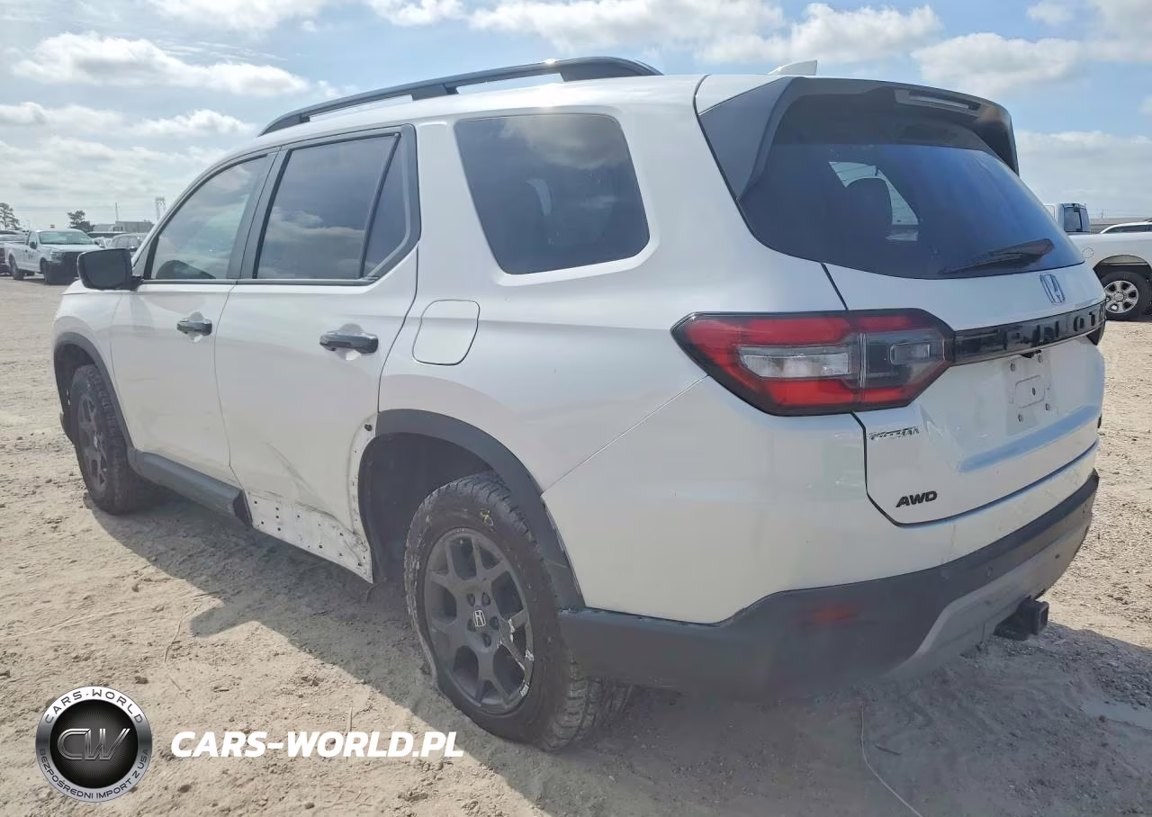 2025 Honda Pilot Trailsport VIN:5FNYG1H66SB070202 - 2