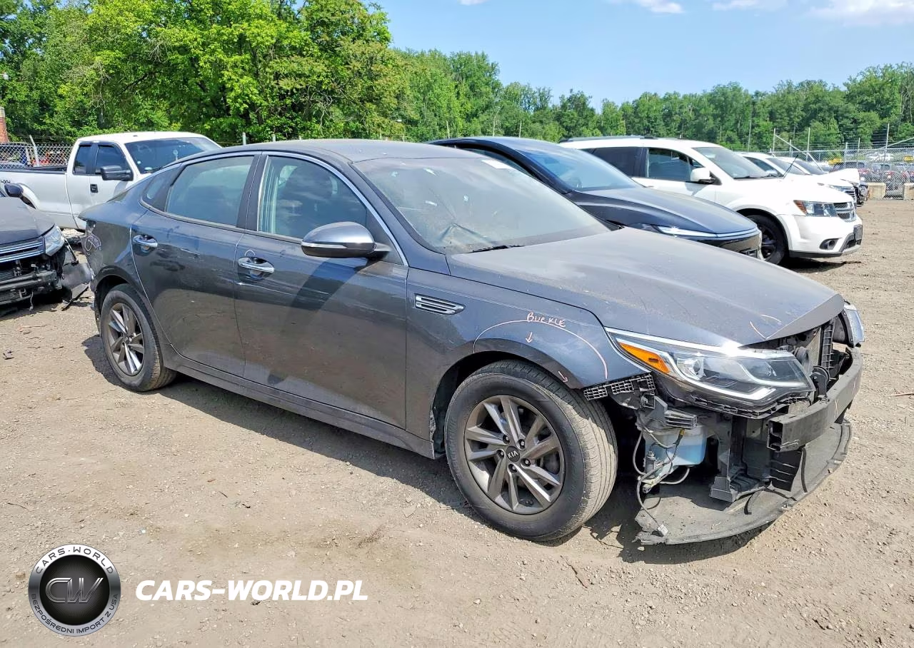 2020 Kia Optima Lx VIN:5XXGT4L33LG431891 - 4