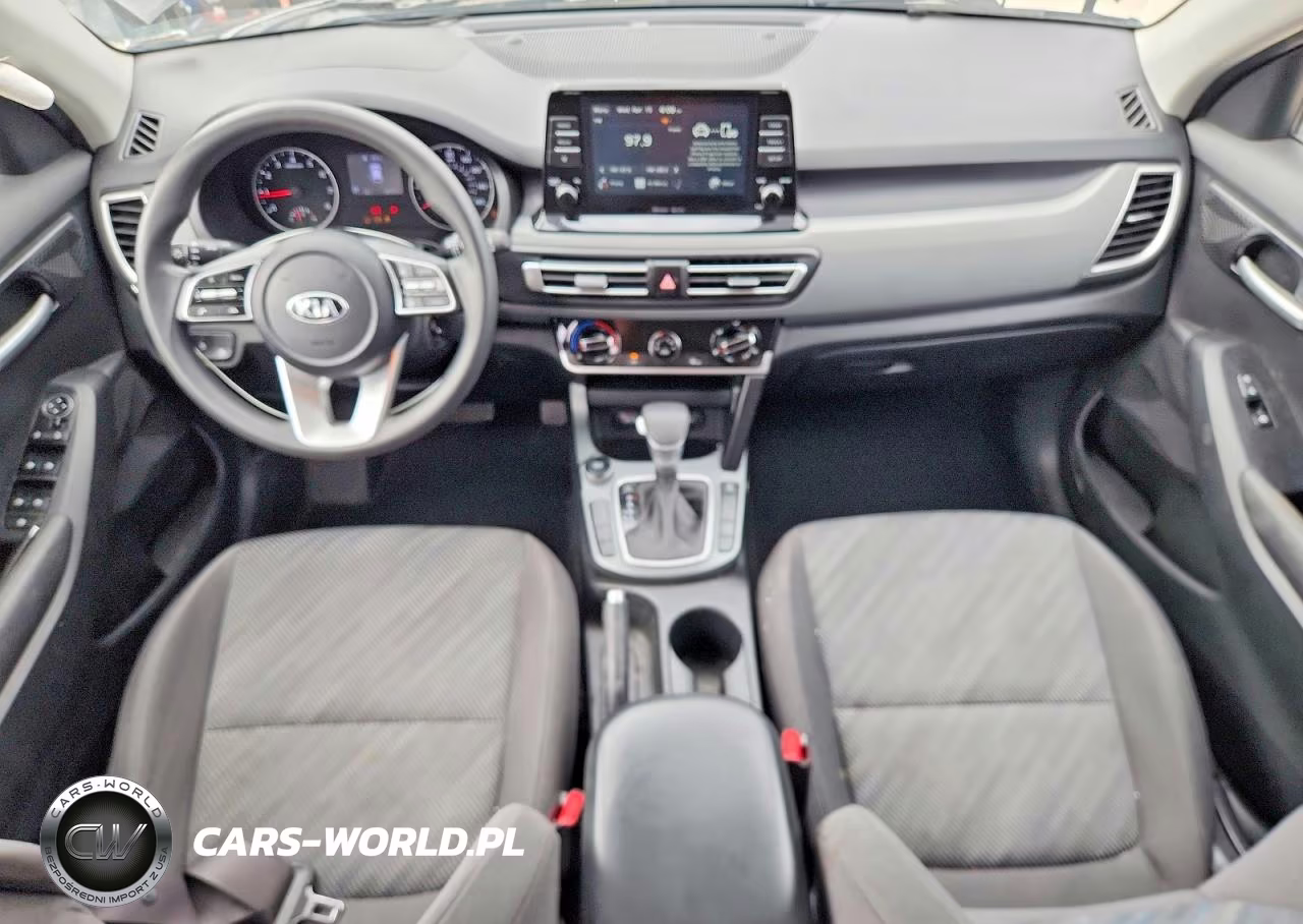 2021 Kia Seltos Lx VIN:KNDEPCAA3M7158078 - 8