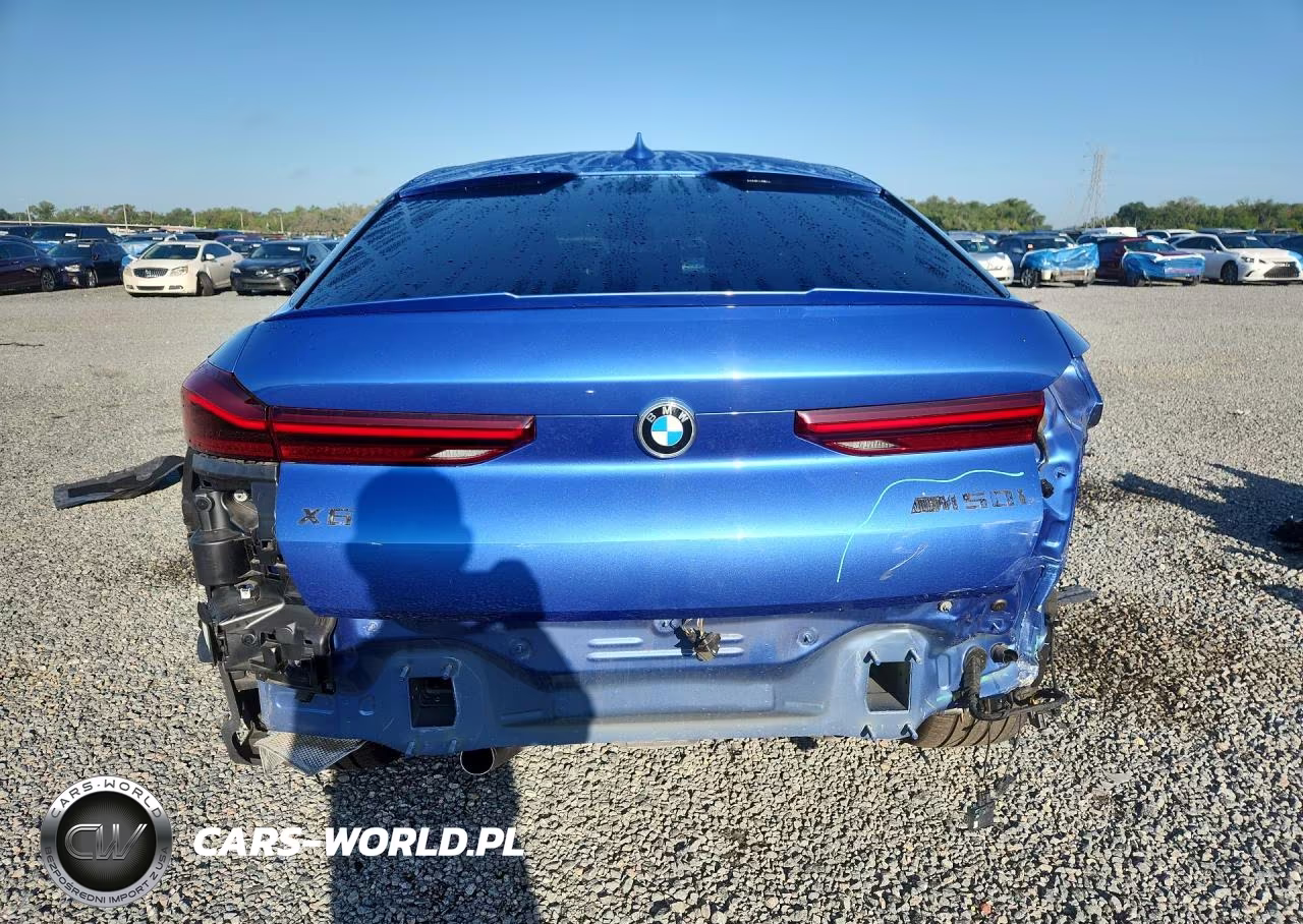 2020 BMW X6 M50I VIN:5UXCY8C02LLE40418 - 6