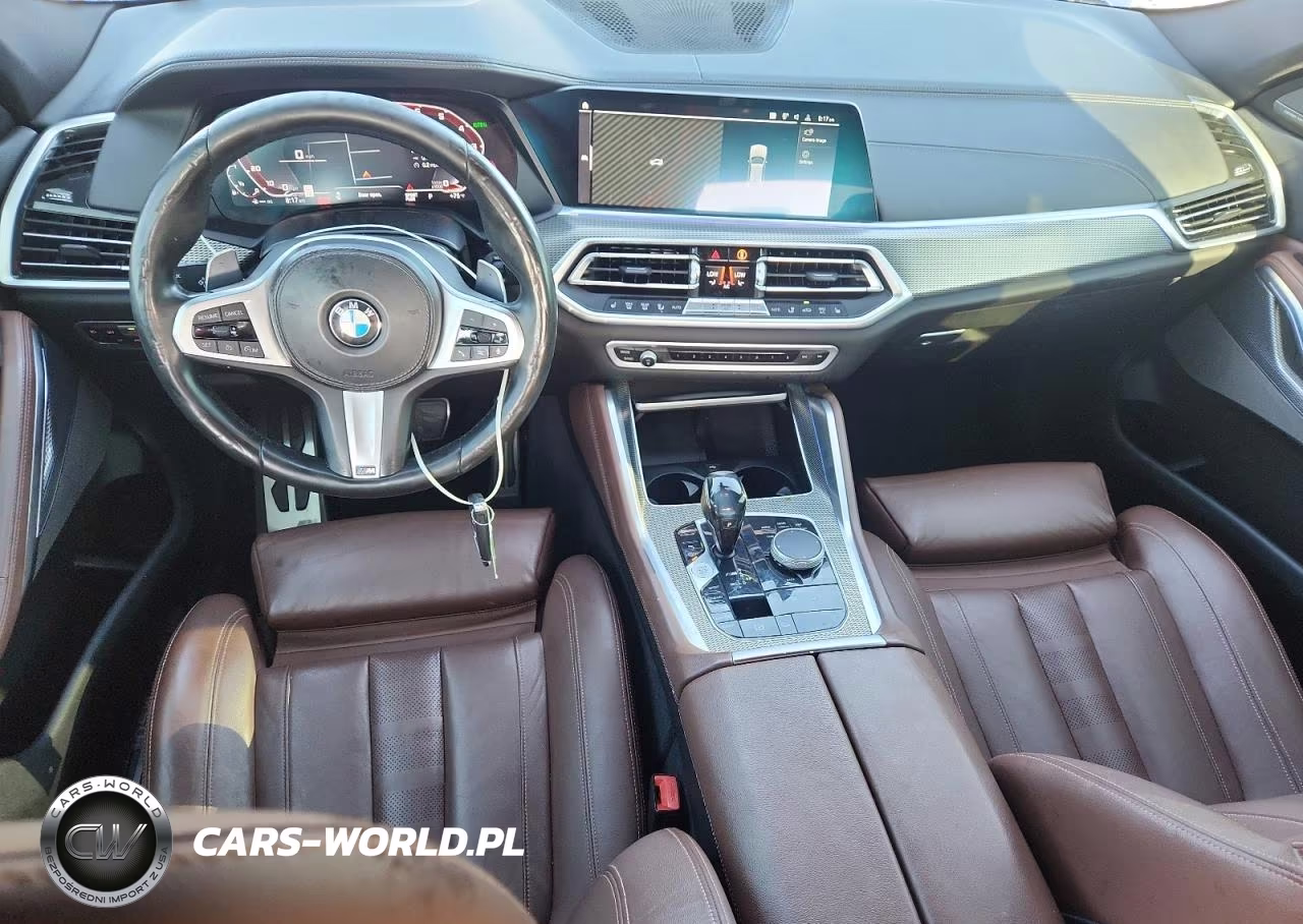 2020 BMW X6 M50I VIN:5UXCY8C02LLE40418 - 8