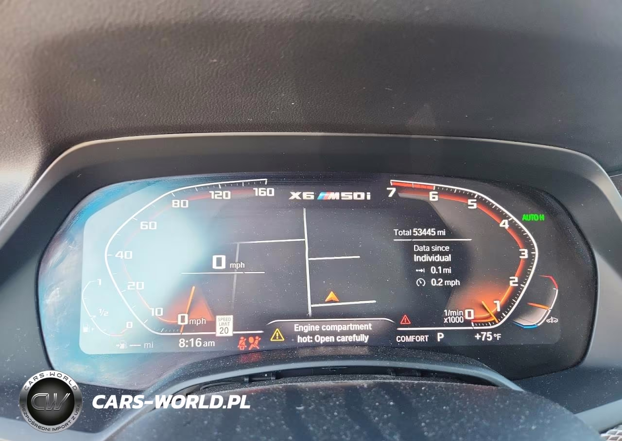 2020 BMW X6 M50I VIN:5UXCY8C02LLE40418 - 9