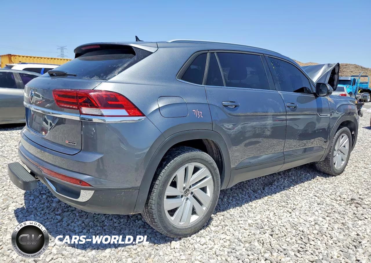 2022 Volkswagen Atlas Cross Sport Se VIN:1V2HE2CAXNC216396 - 3