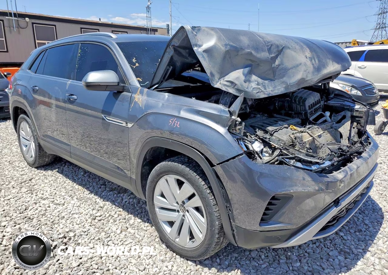 2022 Volkswagen Atlas Cross Sport Se VIN:1V2HE2CAXNC216396 - 4