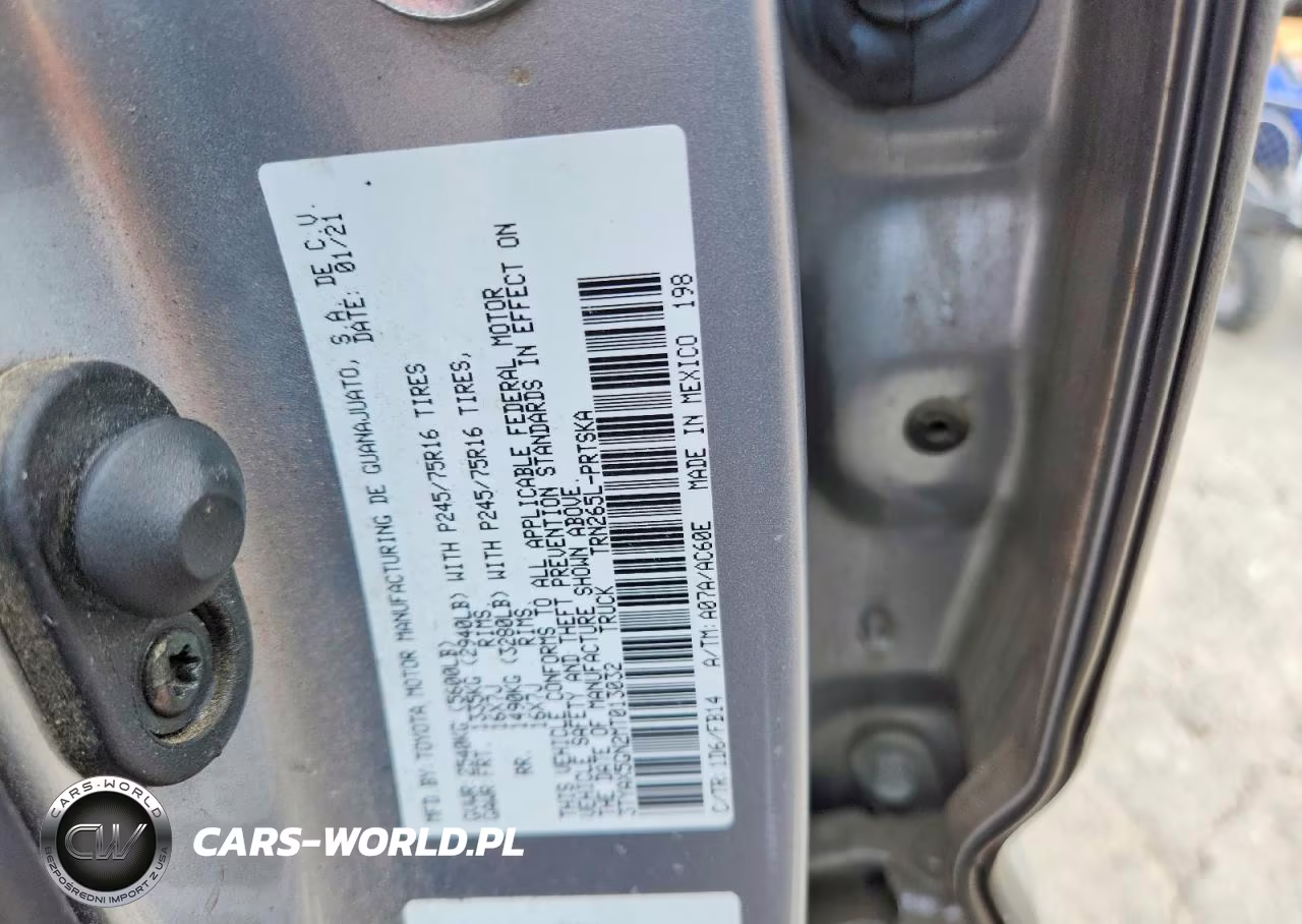 2021 Toyota Tacoma Sr VIN:3TYAX5GN2MT013032 - 12