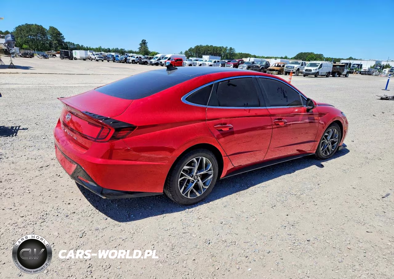 2020 Hyundai Sonata Sel VIN:5NPEF4JA2LH039683 - 3