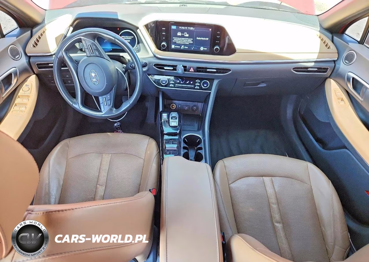 2020 Hyundai Sonata Sel VIN:5NPEF4JA2LH039683 - 8