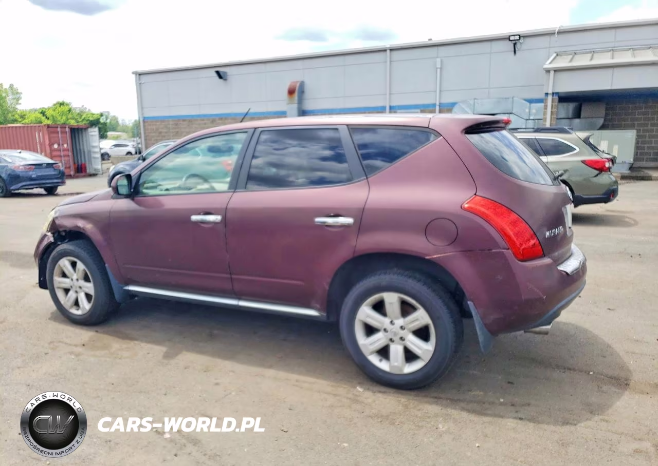 2007 Nissan Murano S VIN:JN8AZ08T97W517124 - 2