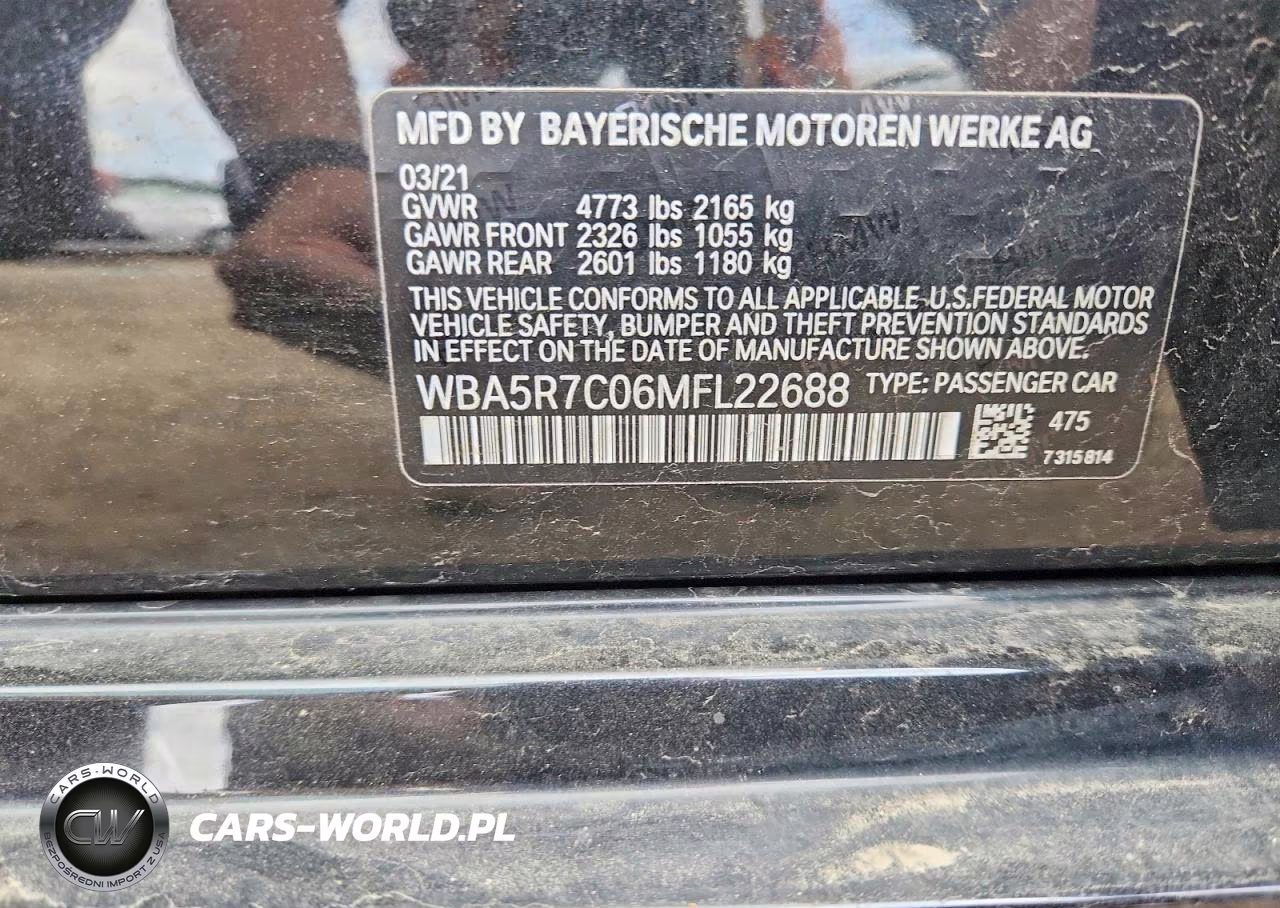 2021 BMW 330Xi VIN:WBA5R7C06MFL22688 - 11