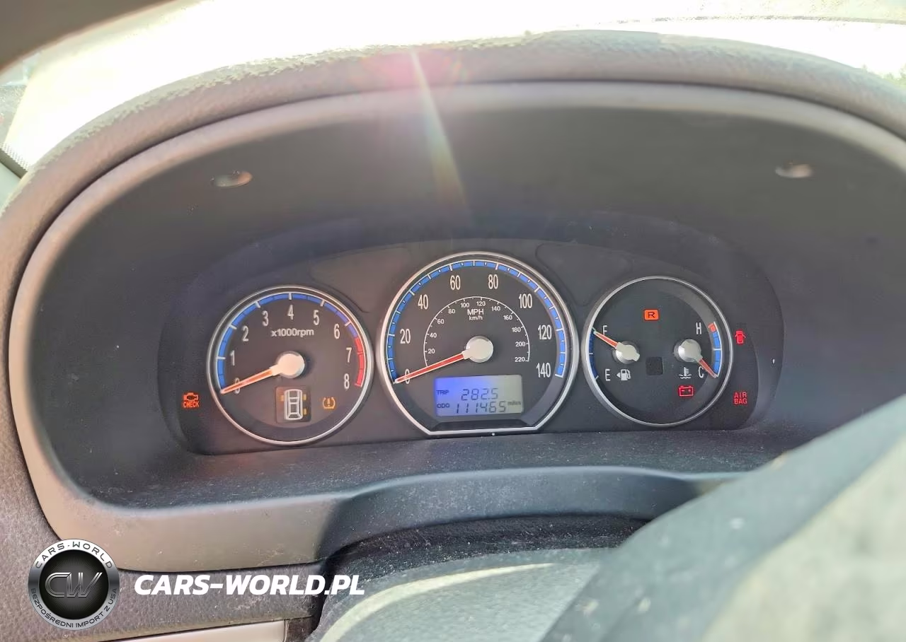 2008 Hyundai Santa Fe Gls VIN:5NMSG13D38H155291 - 9