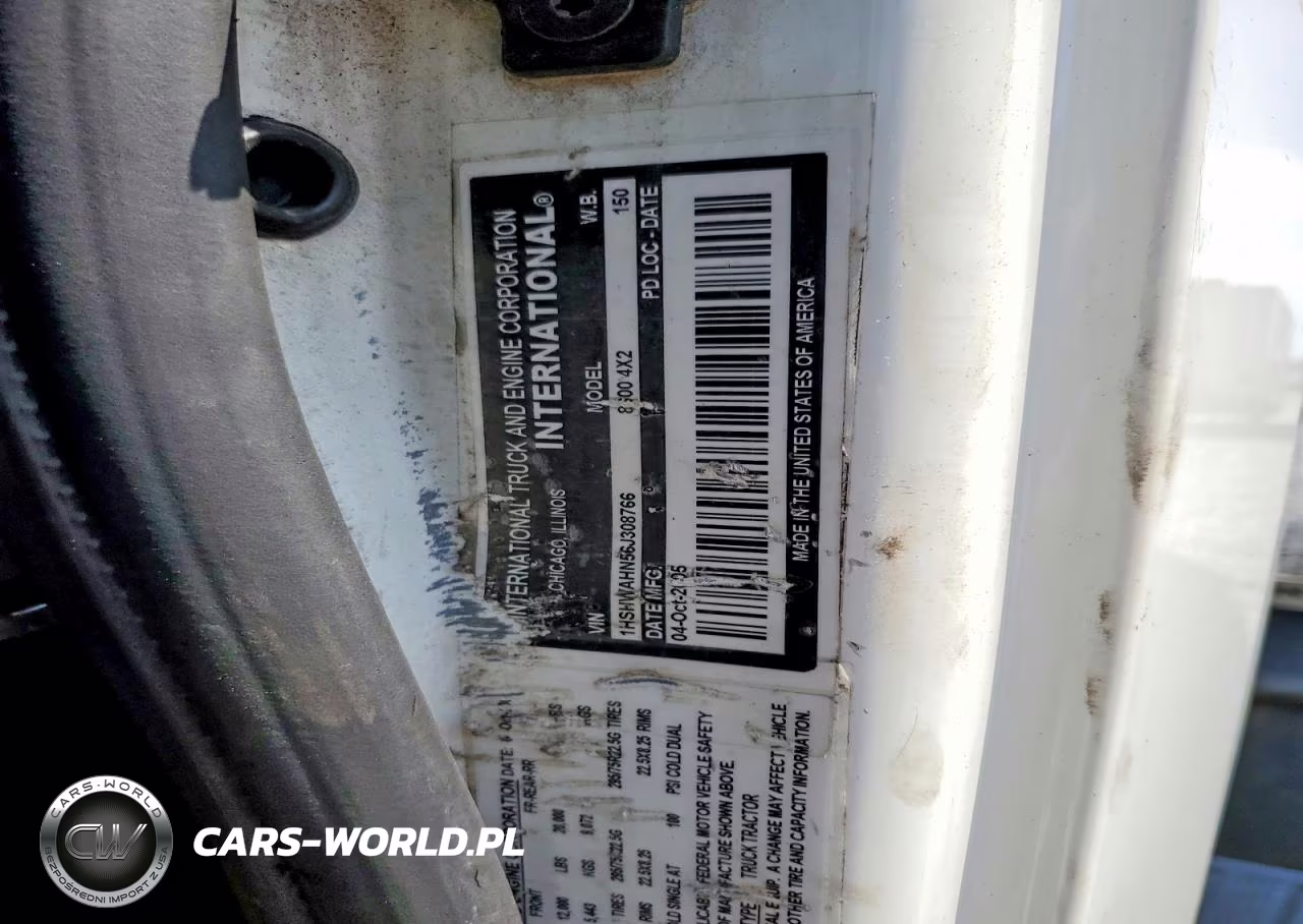 2006 International 8000 8600 - Semi Truck VIN:1HSHWAHN56J308766 - 10