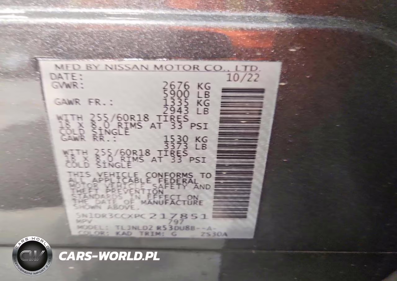2023 Nissan Pathfinder Sl 4Wd VIN:5N1DR3CCXPC217851 - 13