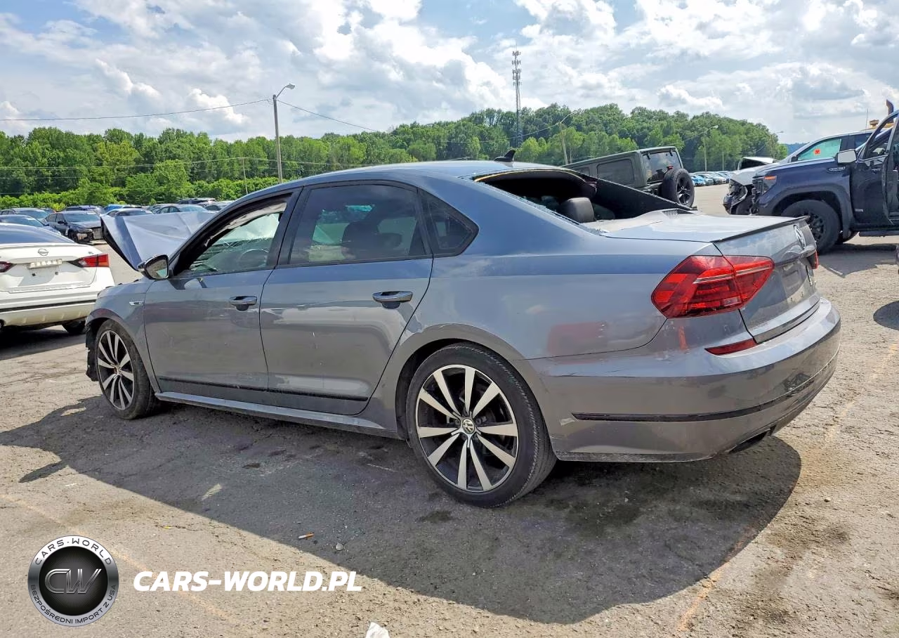 2018 Volkswagen Passat Gt VIN:1VWJM7A33JC036935 - 2