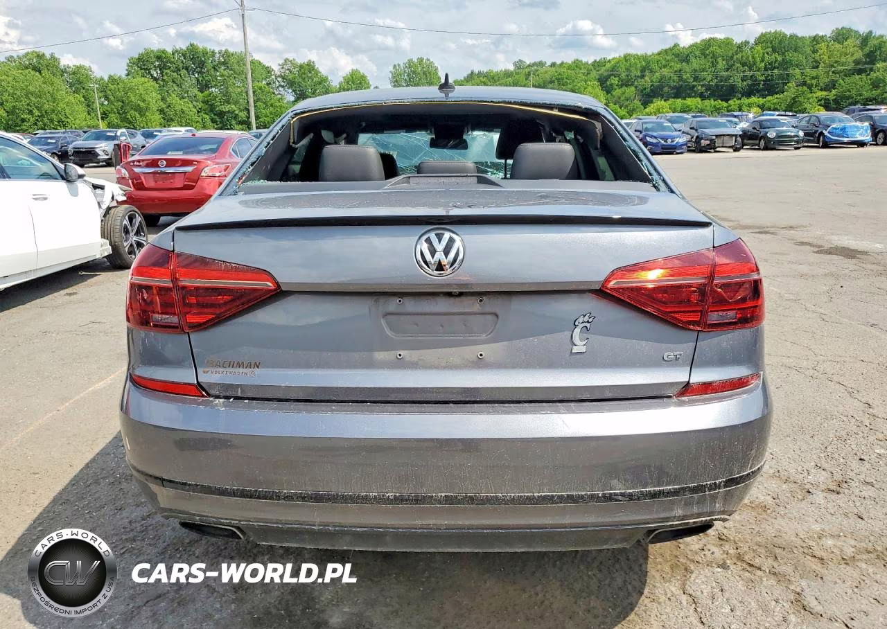 2018 Volkswagen Passat Gt VIN:1VWJM7A33JC036935 - 6