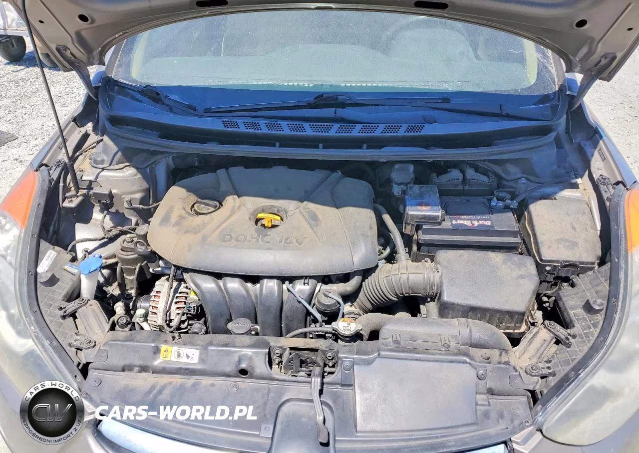 2013 Hyundai Elantra Gls VIN:5NPDH4AE4DH219810 - 11